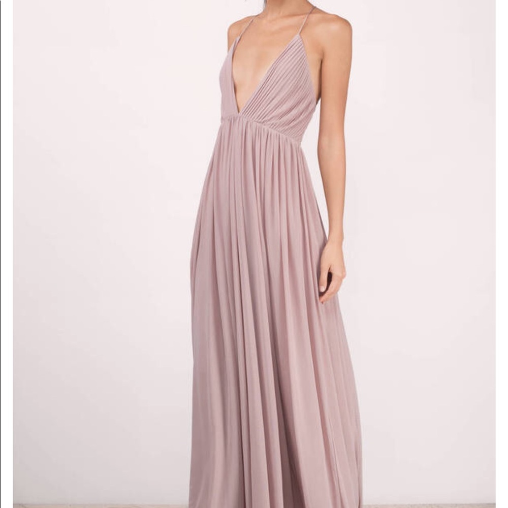 Jamee Plunging Maxi Dress